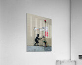 Banksy on Broadway Boy Hammering Hydrant Acrylic Print