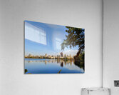 Golden Hour Skyline – Central Park South Acrylic Print