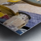 Tidal German Chocolate Cheesecake   Metal print