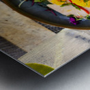 Tidal Hamachi Crudo Ceviche  Metal print