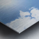 Skyward Confession: A Sunflower’s Secret Metal print