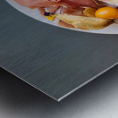 A Botanical Feast of the Senses Metal print