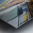 The Language of Quiet Streets Metal print