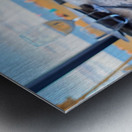 Olive Beach Dining:The Taste of Silence Metal print