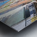 Streets of Barcelona: Where the Shadows Sleep Metal print