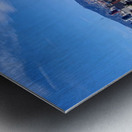 The Pulse of Catalunya: Barcelona View from Museum of Catalan Visual Arts Metal print