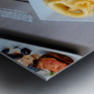 Lemon & Crunch: The Art of Simplicity Metal print