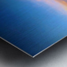 Above the Clouds: Flying into the Sunrise Metal print