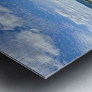 Between Rivers and Rooftops Metal print