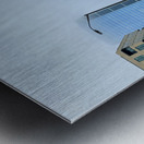 Fogbound Skyline Stroll Impression metal