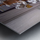 Angel Sculpture B Metal print