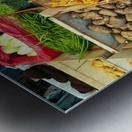 Farmers Market -- Vegetables 2b Metal print