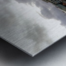 Calm Along River Quay 3 Metal print