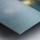 Reflections of the Moon at Poolbeg 2 Metal print