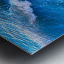 Step into the Wave Metal print