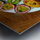 Passioned Fruits Meat Pastry Metal print