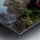 Water Under the Japanese Bridge 2 Metal print