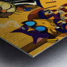 BadCatz High Life Metal print