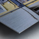 The Handle Bar Metal print