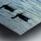 Behind Wings of Love Metal print