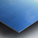 Golden Silence Metal print