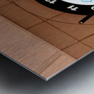 Route 66 Clock Metal print