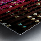 NYC Reflections of Radio City Music Hall  Metal print