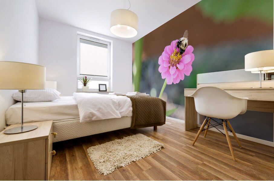 The Quiet Provider: Portrait of Pollination Impression murale