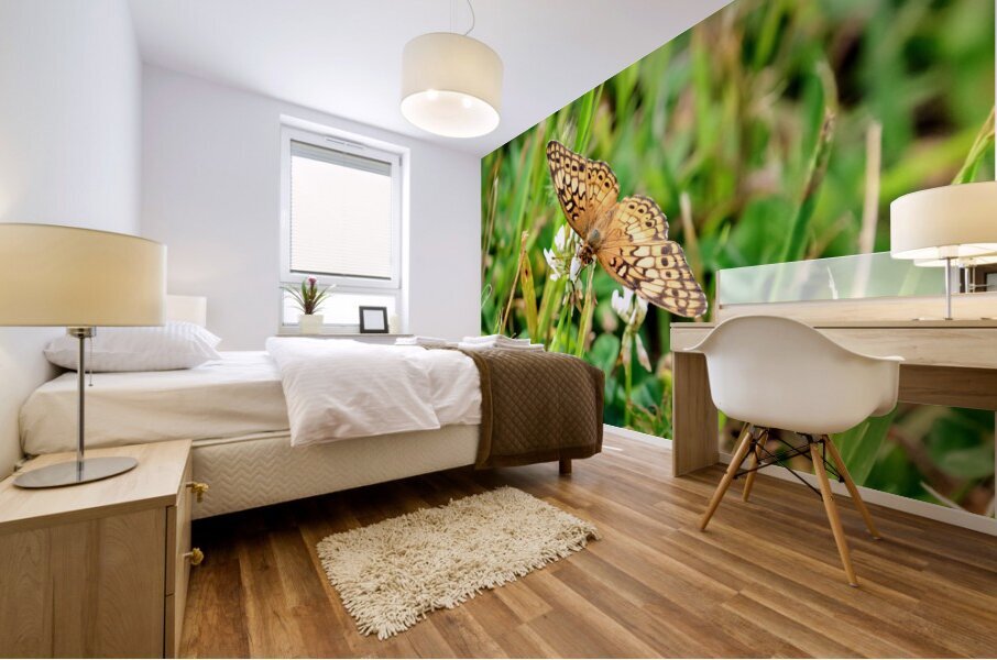 Field Cipher: A Nature Decoded Mural print