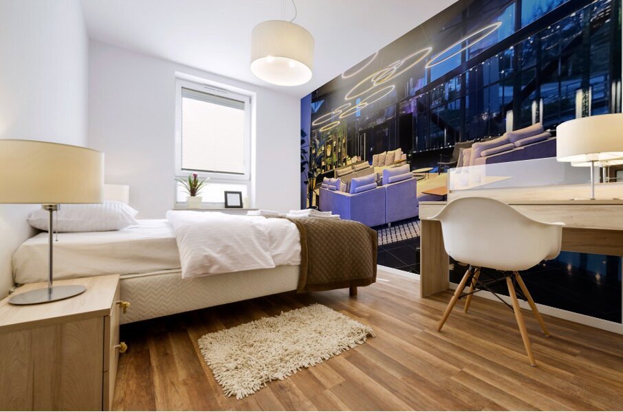 Orbit Lounge Mural print