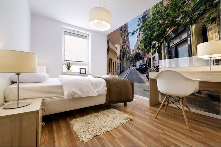 Between Yesterday and Tomorrow Mural print