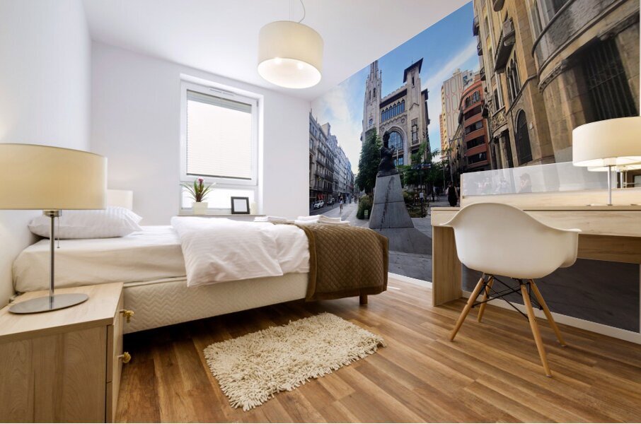 Sanctuary in the Square Mural print