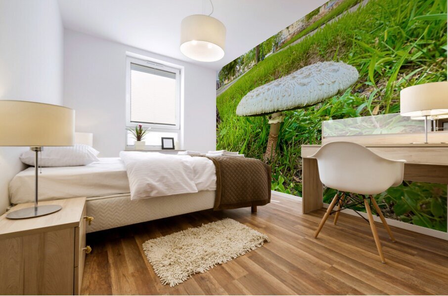 Capstone of the Lawn Mural print