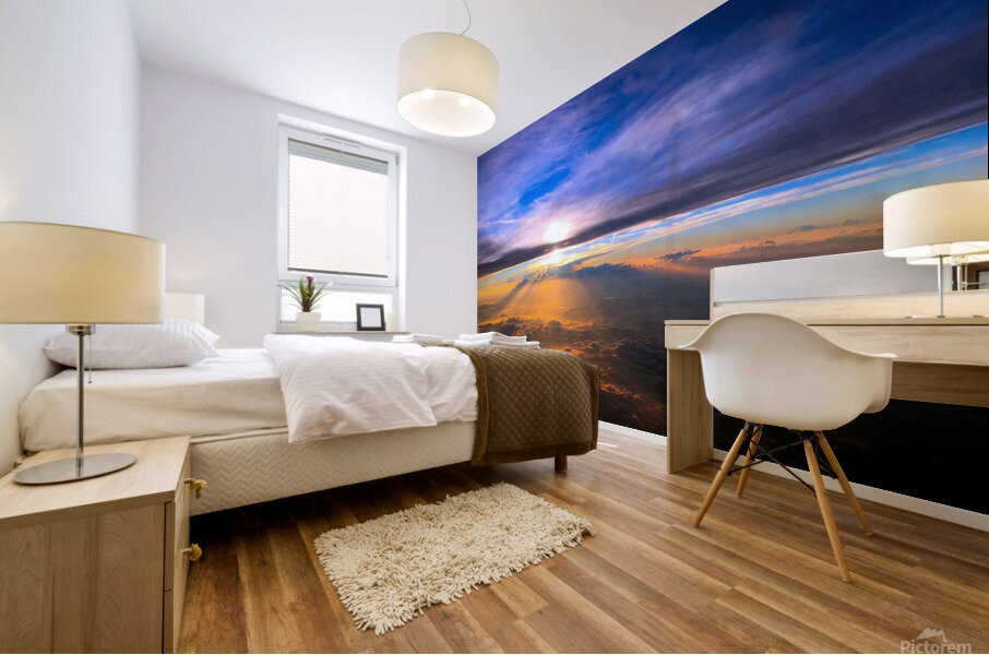 Nothing But Clouds 5B Mural print