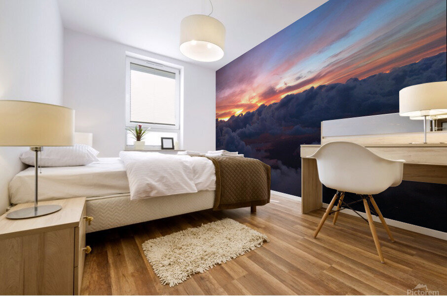 Nothing But Clouds 7B Mural print