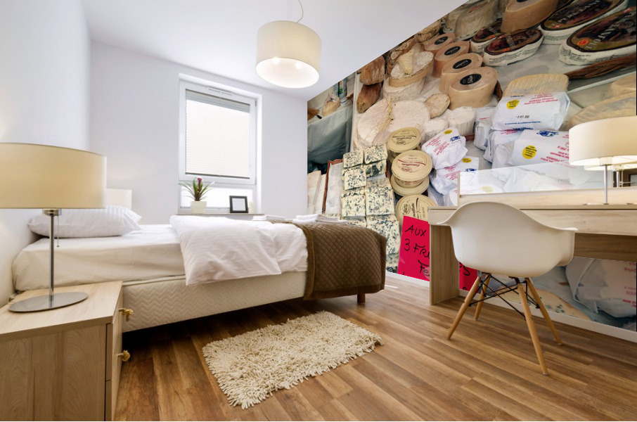 Farmers Market -- Custom Cheeses Mural print