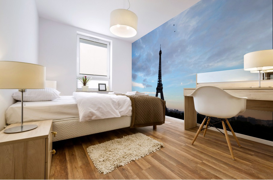 Eiffel Tower 2B Mural print