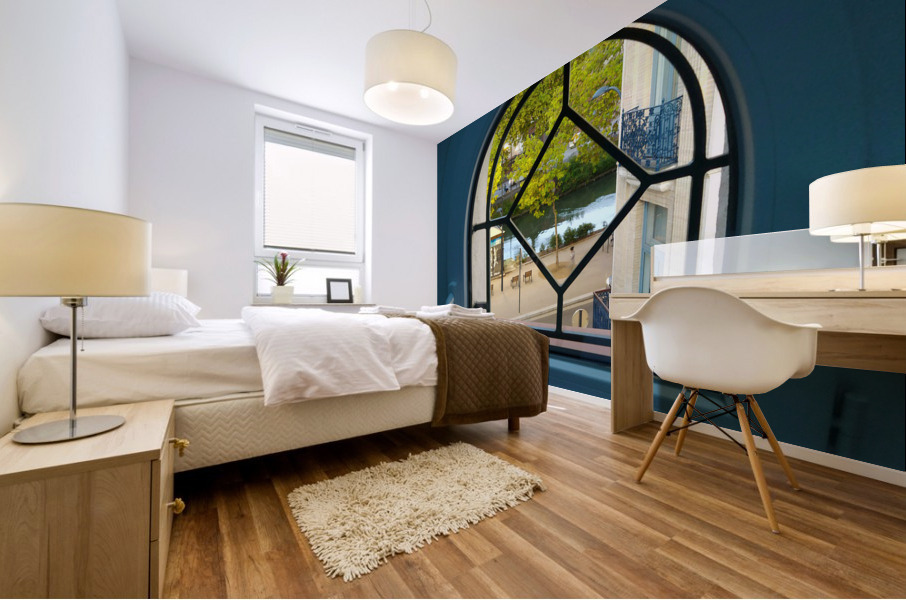 Little Window to the Outside Mural print