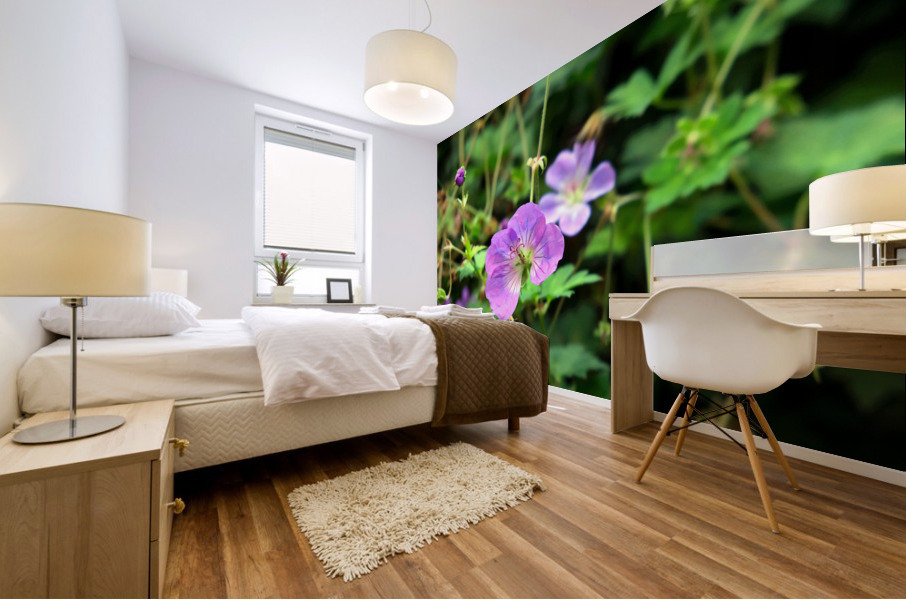 Flower Bloom 8B Mural print