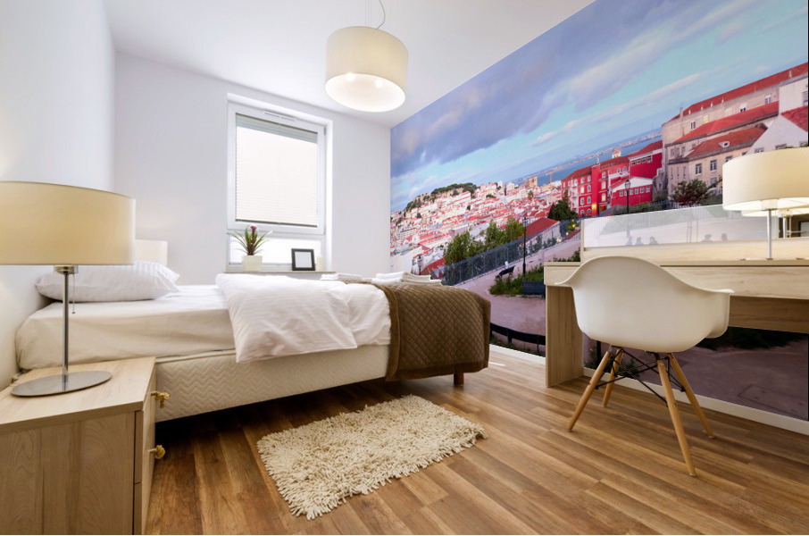 Lisbon Landscape Impression murale