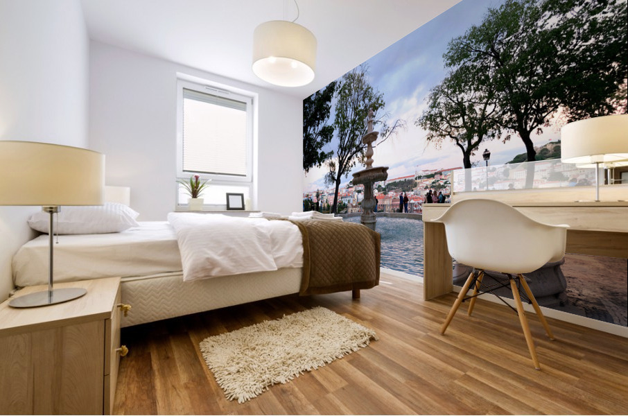 Lisbon Water Fountain  Impression murale