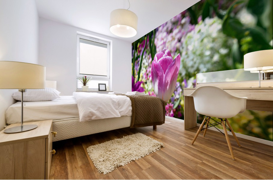 Tulips Are Better Than One 2 Mural print