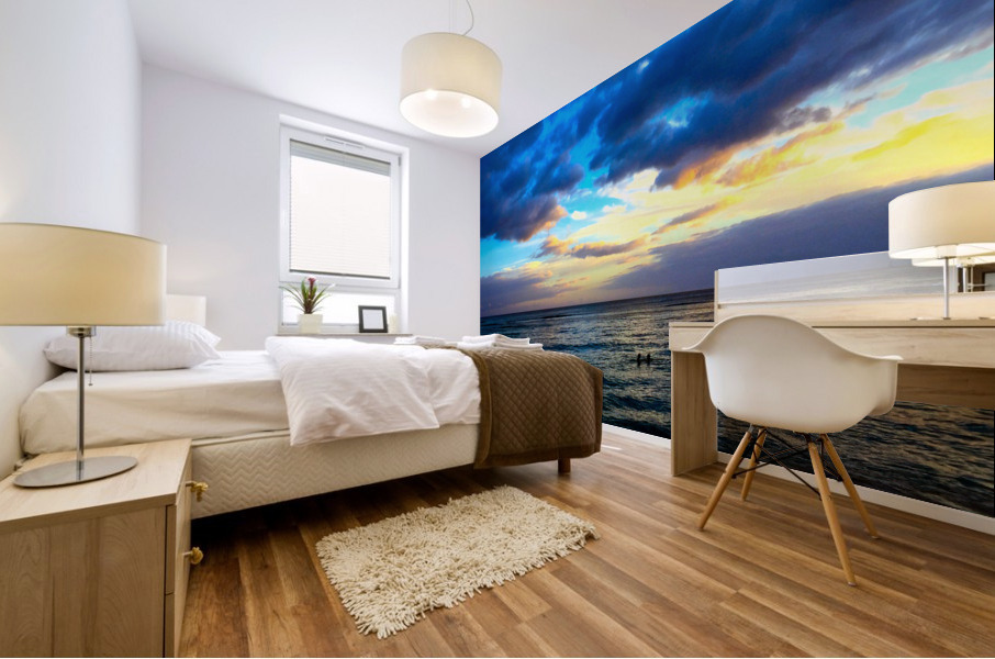 Hawaii Sunrise 2E Mural print