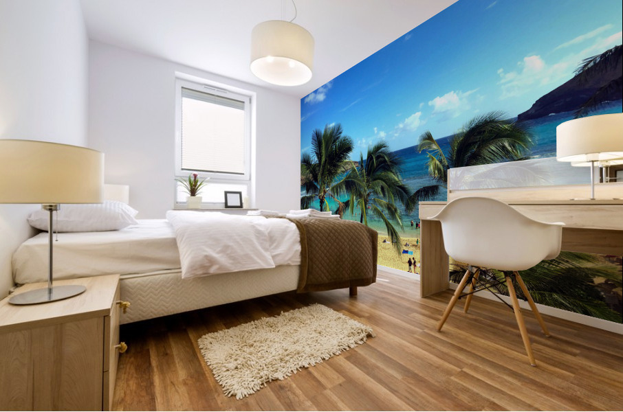 Hello Beaches 2 Mural print