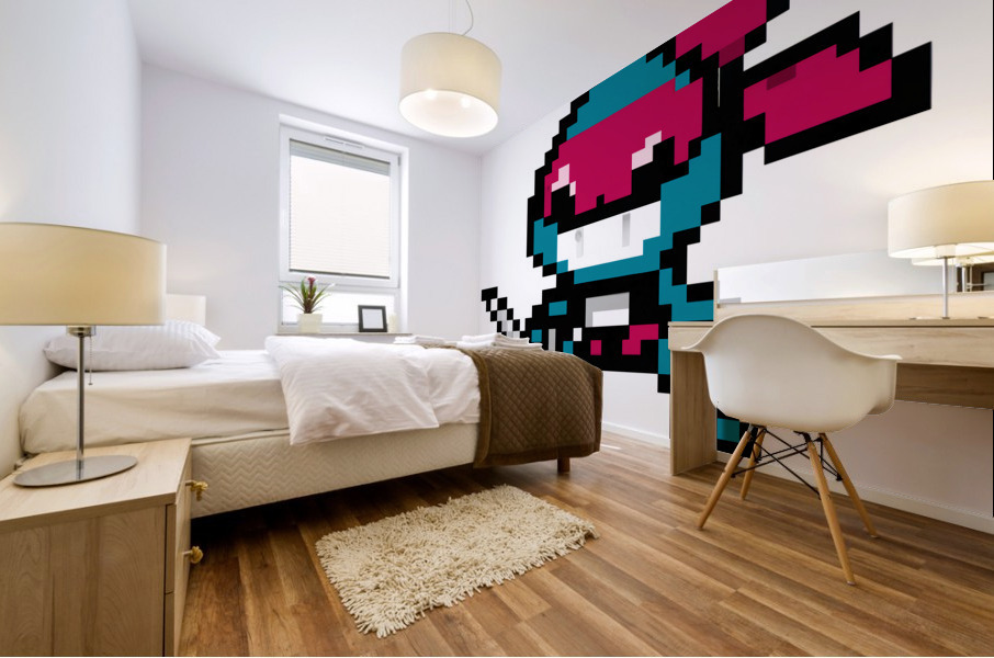 Baby Shark Ninja Himu Mural print