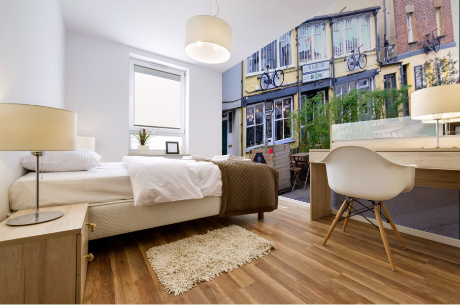 The Handle Bar Mural print