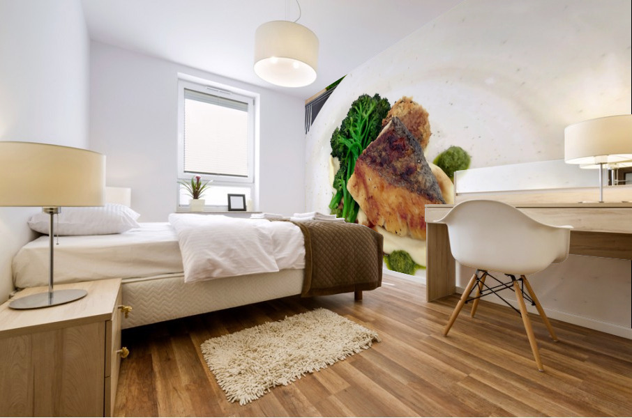 Pan Roasted Hake Impression murale