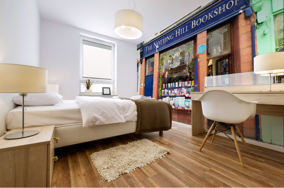 The Nottinghill Bookshop Impression murale