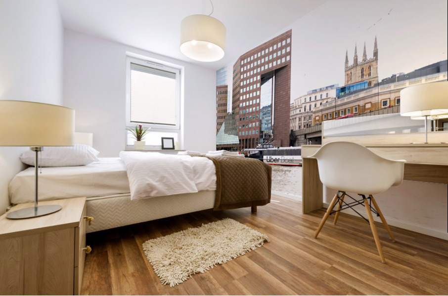 Uber on Water 2 Mural print