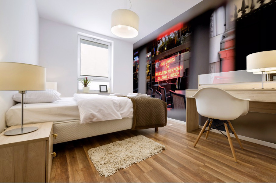 A Hard Rule at this Cafe 2 Impression murale